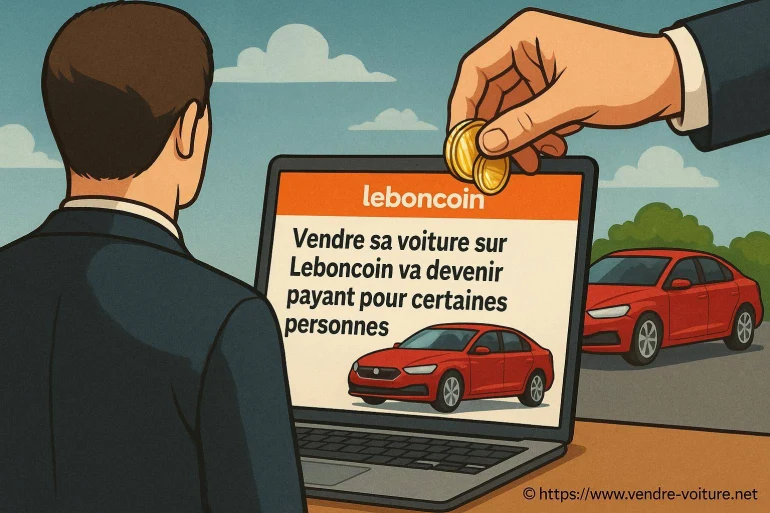 Vendre sa voiture sur Leboncoin va devenir payant pour certains particuliers en 2025