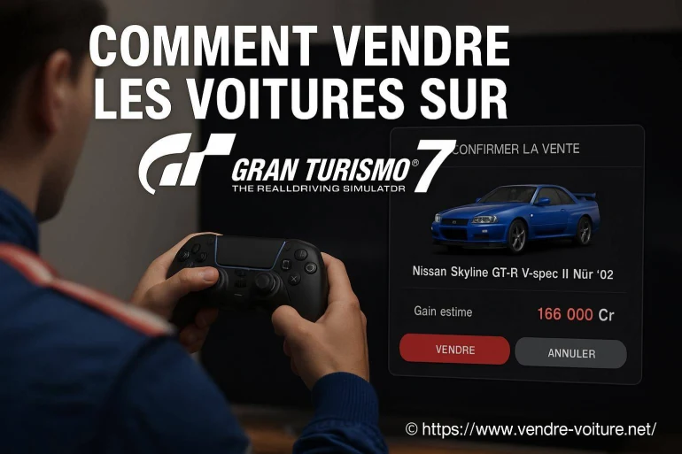 Comment vendre les voitures sur Gran Turismo 7 facilement?