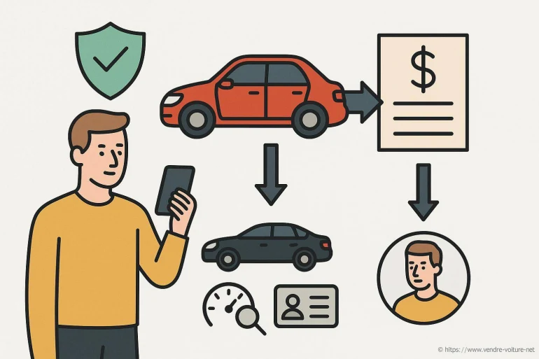 Processus de vente de voiture en ligne