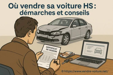 Où vendre sa voiture hs : démarches à suivre et conseils pratiques