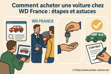 Comment acheter une voiture chez WD France : étapes et astuces indispensables