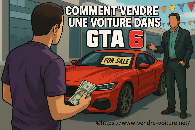 Comment vendre une voiture dans gta 6 facilement et rapidement