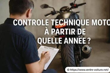 Contrôle technique moto : à partir de quelle année faut-il s’y soumettre ?