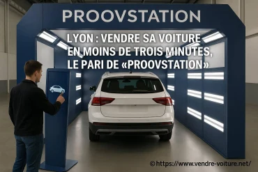Vendre sa voiture en moins de trois minutes grâce à proovstation à lyon
