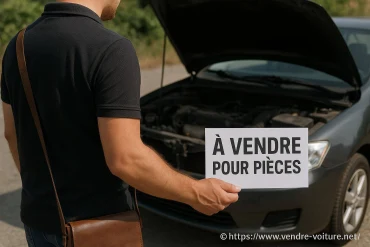 Vendre une voiture pour pièces : comment réussir la démarche