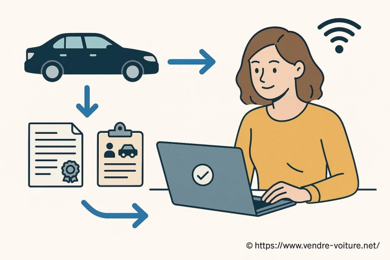 Processus de vente de voiture en ligne