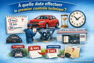 À quelle date effectuer le premier contrôle technique de votre voiture ?