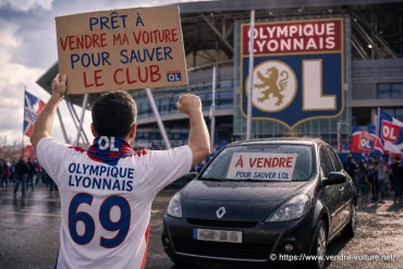Un supporter de l'ol prêt à vendre sa voiture pour sauver le club