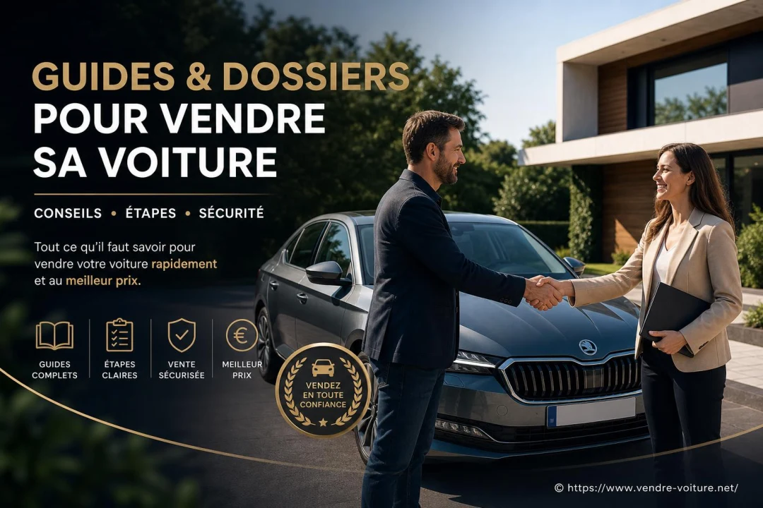 Guides et dossiers pour vendre sa voiture