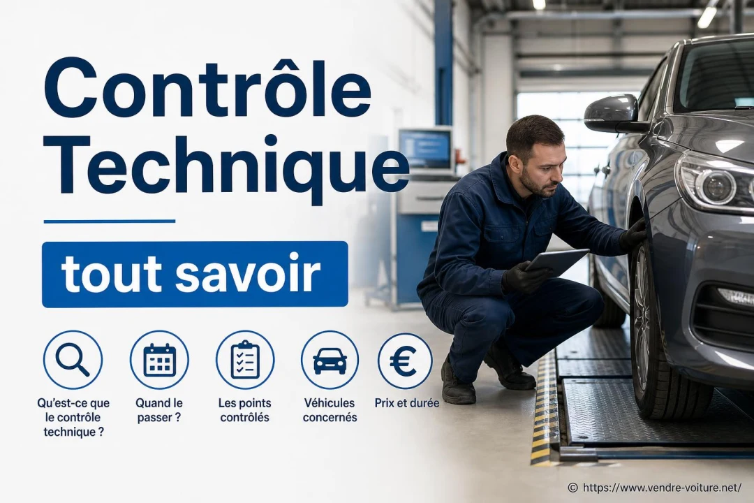 Contrôle technique et vente de voiture : règles, délais et pièges