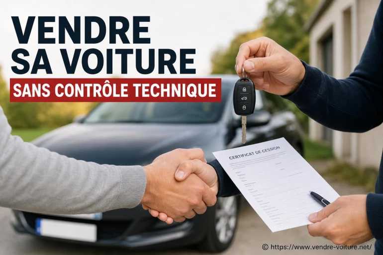 Vendre une voiture sans contrôle technique : ce qui est autorisé ou non