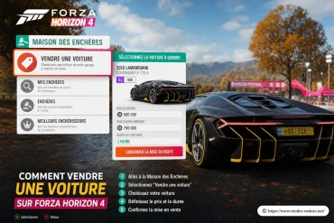 Comment vendre une voiture sur forza horizon 4 facilement