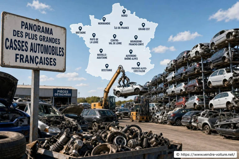 Panorama des plus grandes casses automobiles françaises : que faut-il savoir