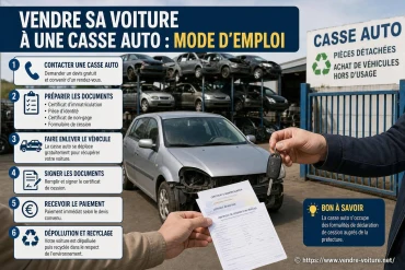 Vendre sa voiture à une casse auto : mode d’emploi