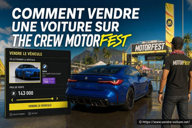 Comment vendre une voiture sur The Crew Motorfest ?