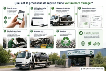 Quel est le processus de reprise d’une voiture hors d’usage ?