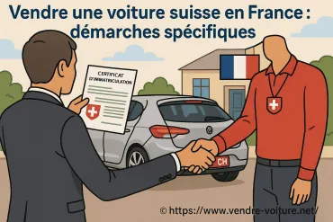 Vendre une voiture suisse en france : quelles démarches spécifiques suivre