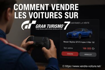 Comment vendre les voitures sur Gran Turismo 7 facilement?