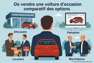 Où vendre une voiture d'occasion : quel choix pour maximiser la vente ?