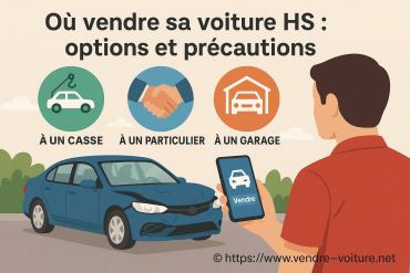 Où vendre sa voiture hs : quelles options et quelles précautions prendre
