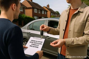 Vendre sa voiture entre particuliers : conseils et précautions indispensables