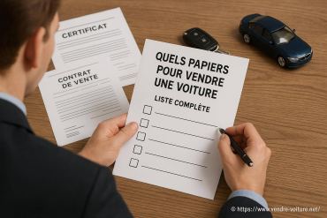 Quels papiers pour vendre une voiture : liste complète à connaître