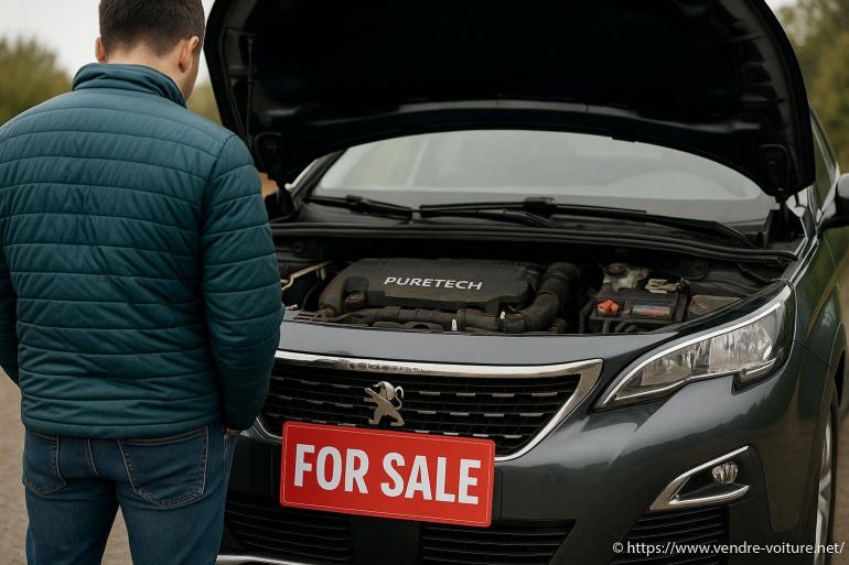 Peut-on vendre une voiture puretech qui consomme de l'huile