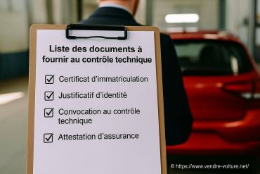 Liste des documents à fournir au contrôle technique : que faut-il préparer ?