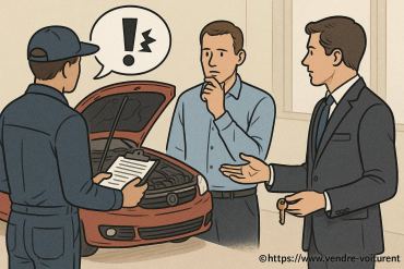 Vendre une voiture avec un problème mécanique : quelles obligations et conseils