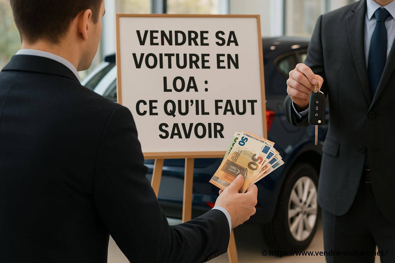 Vendre sa voiture en LOA : ce qu'il faut savoir avant de se lancer
