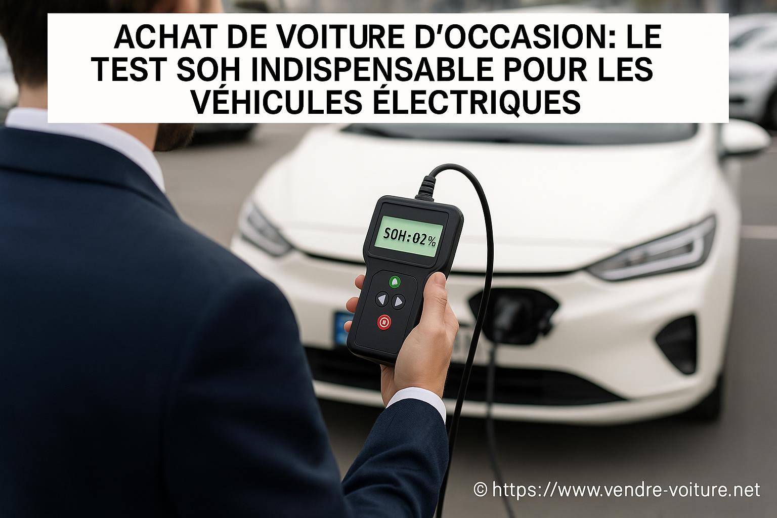 Achat de voiture d'occasion : le test soh pour les véhicules électriques