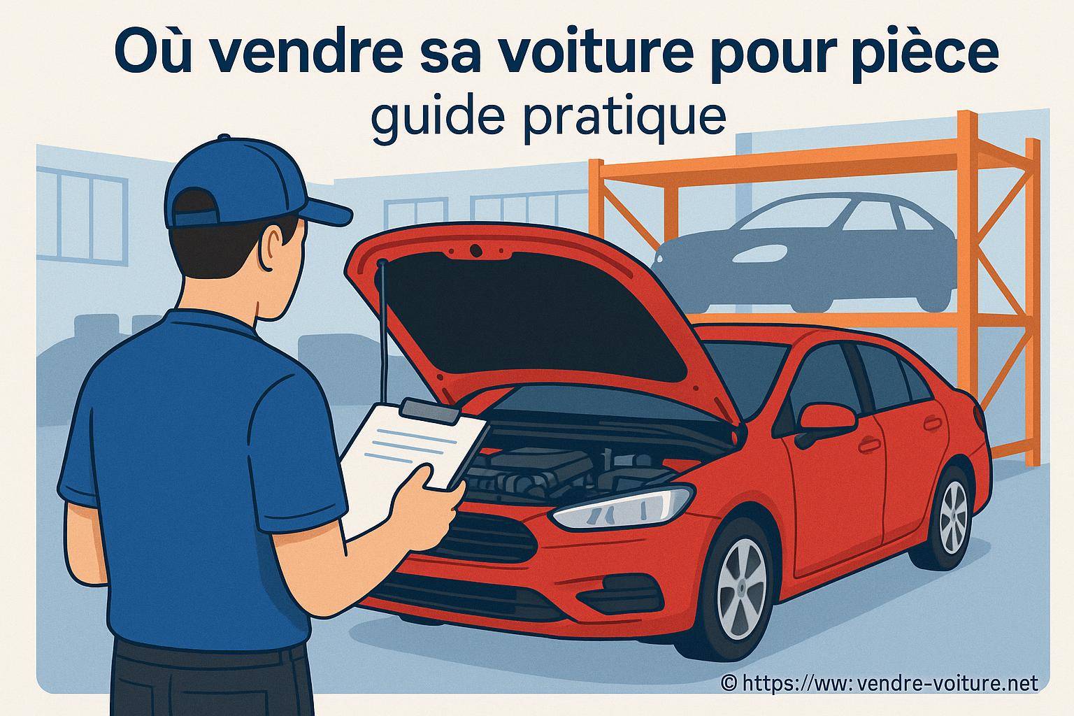 Où vendre sa voiture pour pièce : guide pratique complet