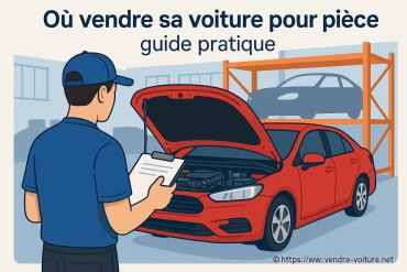 Où vendre sa voiture pour pièce : guide pratique complet