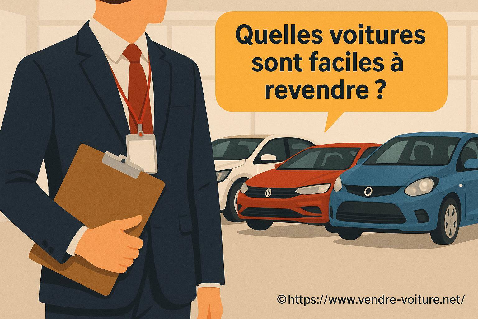 Quelles voitures sont faciles à revendre ?