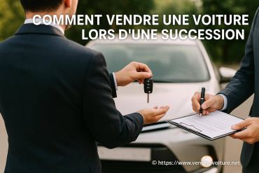 Comment vendre une voiture lors d'une succession