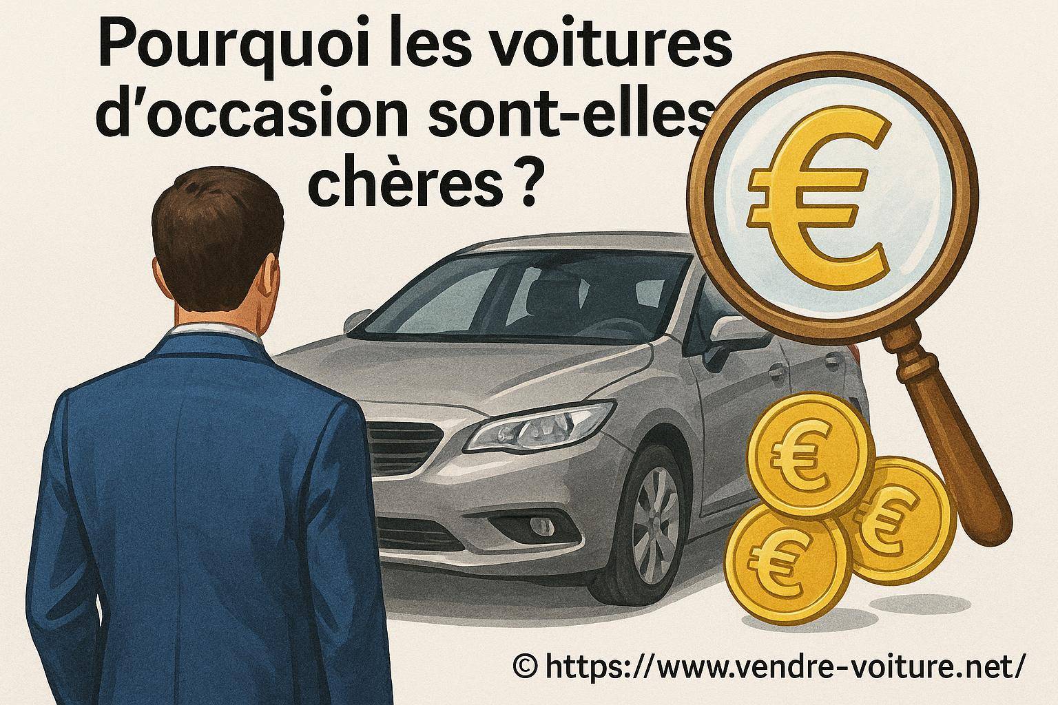 Pourquoi les voitures d'occasion sont-elles chères ?